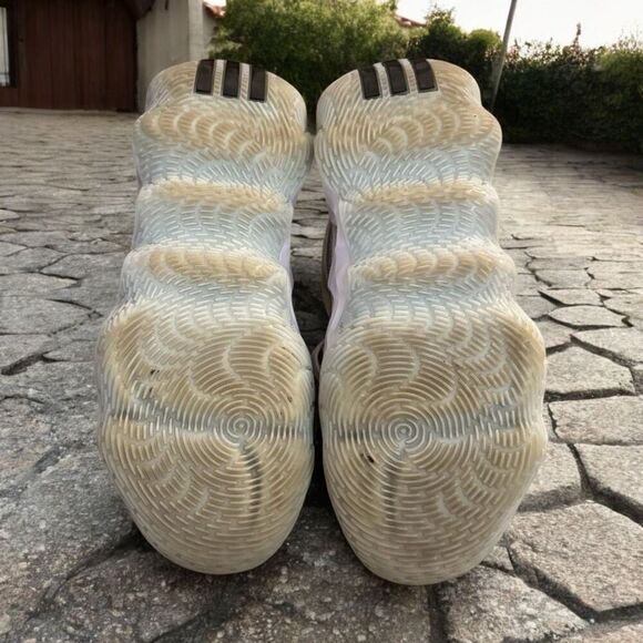 Adidas Basketball Shoes Women's EXHIBIT B CANDACE PARKER Off White GZ2350 Size 7 - Picture 5 of 6